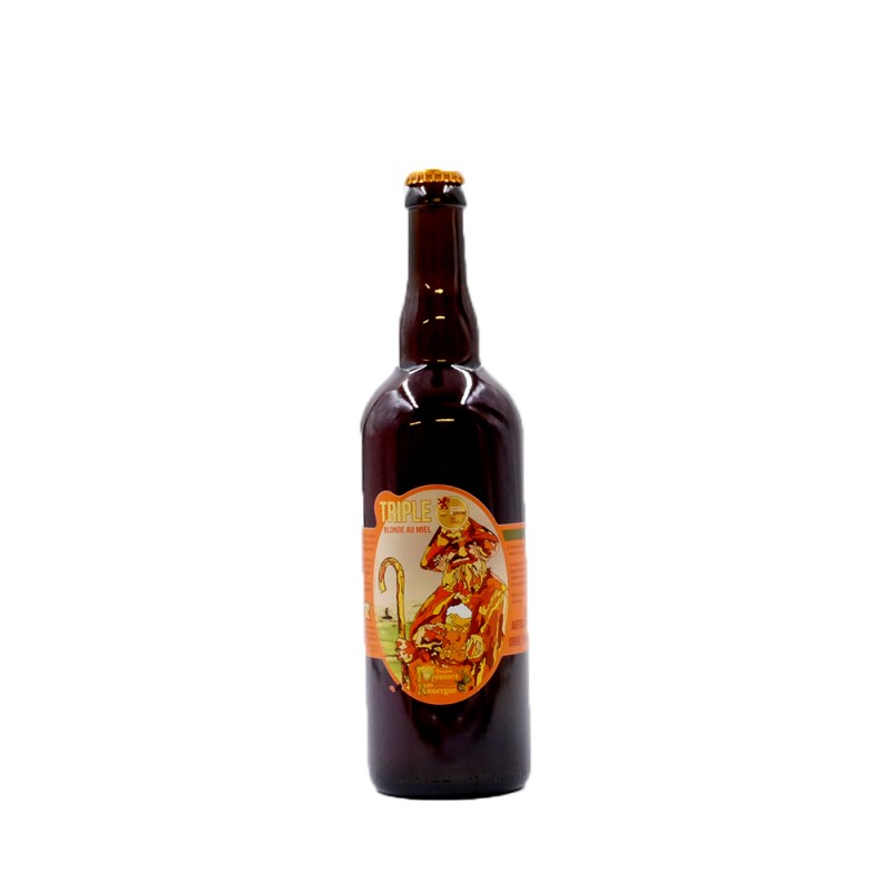 Bière bio Bulle des Ruches Triple 75cl Bière bio Bulle des Ruches Triple 75cl