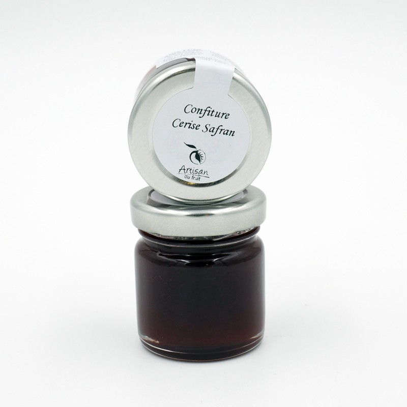 Confiture cerise et safran Confiture cerise et safran