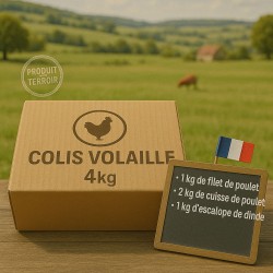 Colis de volaille de 4kg