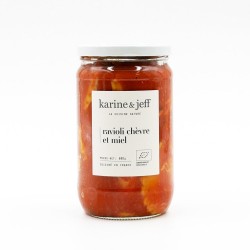 Raviolis chèvre miel