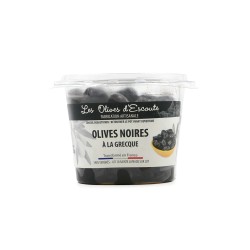 Olives noires à la grecque