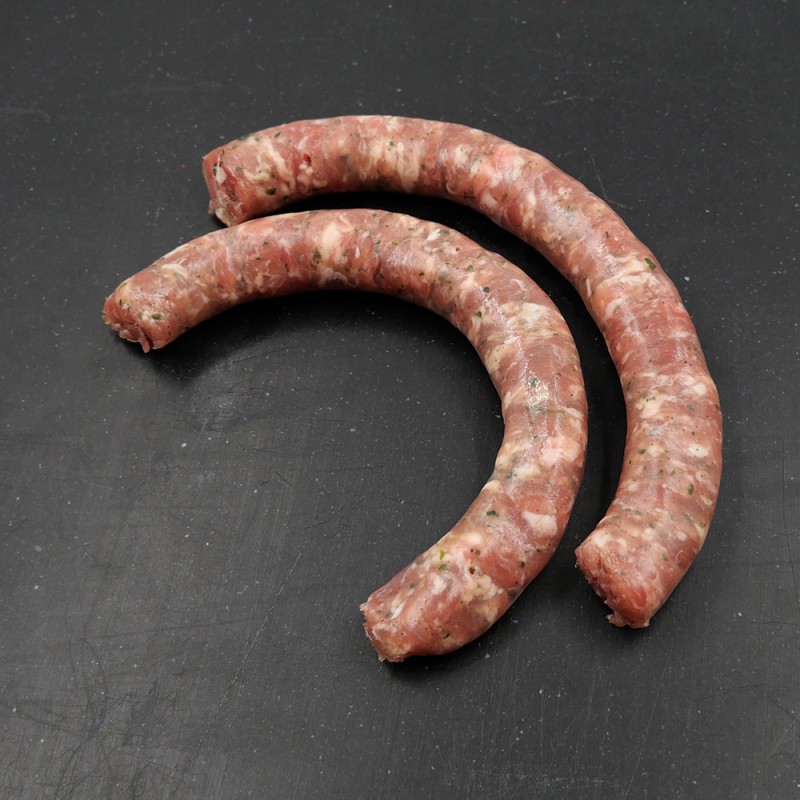 Chipolata aux herbes - Porc de l'Aveyron Chipolata aux herbes - Porc de l'Aveyron