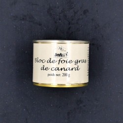 Bloc de foie gras de canard