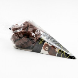 Petit ours guimauve chocolat cornet