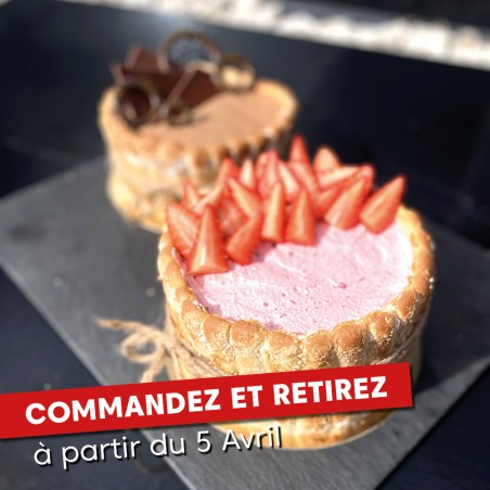 Charlottes aux fraises