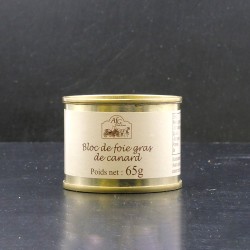 Bloc foie gras canard 65g