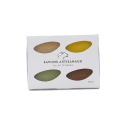 Pack de 4 savons du Larzac au lait de brebis