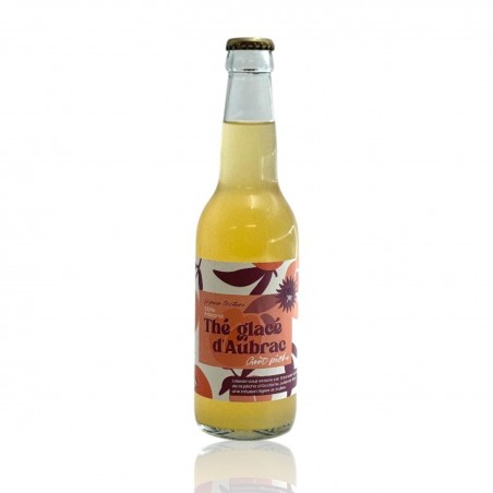 Thé glacé d'Aubrac à la pêche