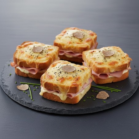 Mini croque monsieur à la...