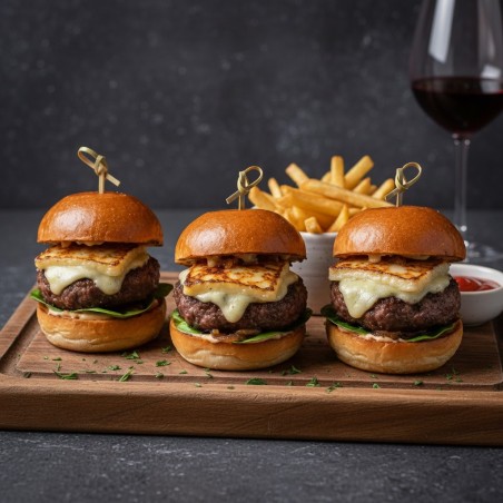 Mini burger bœuf et compté