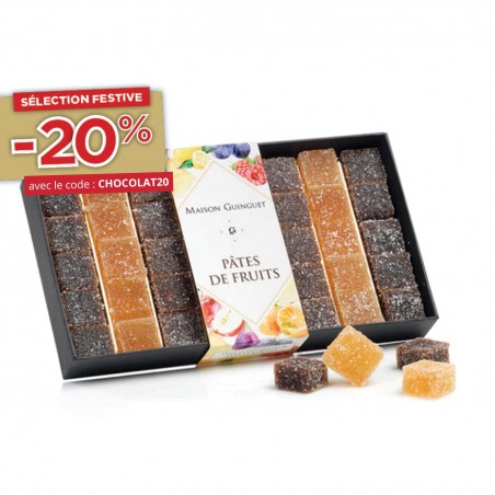 Boîte pâte de fruit