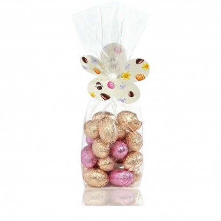 Mini œufs au chocolat sous alu