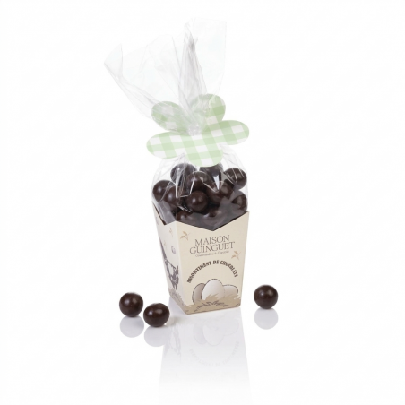 Boîte à œufs au chocolat noir