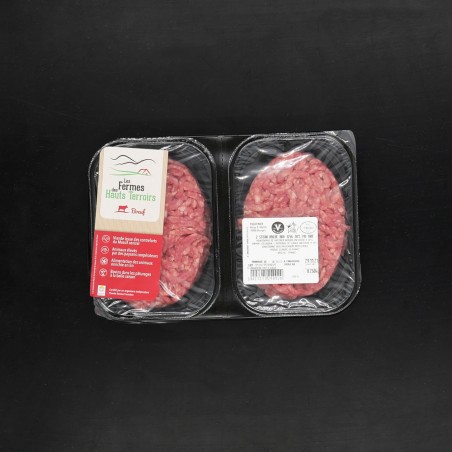 Steak haché de bœuf Les Fermes des Hauts Terroirs