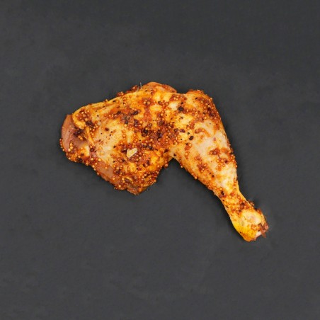 Cuisse de poulet marinée au...