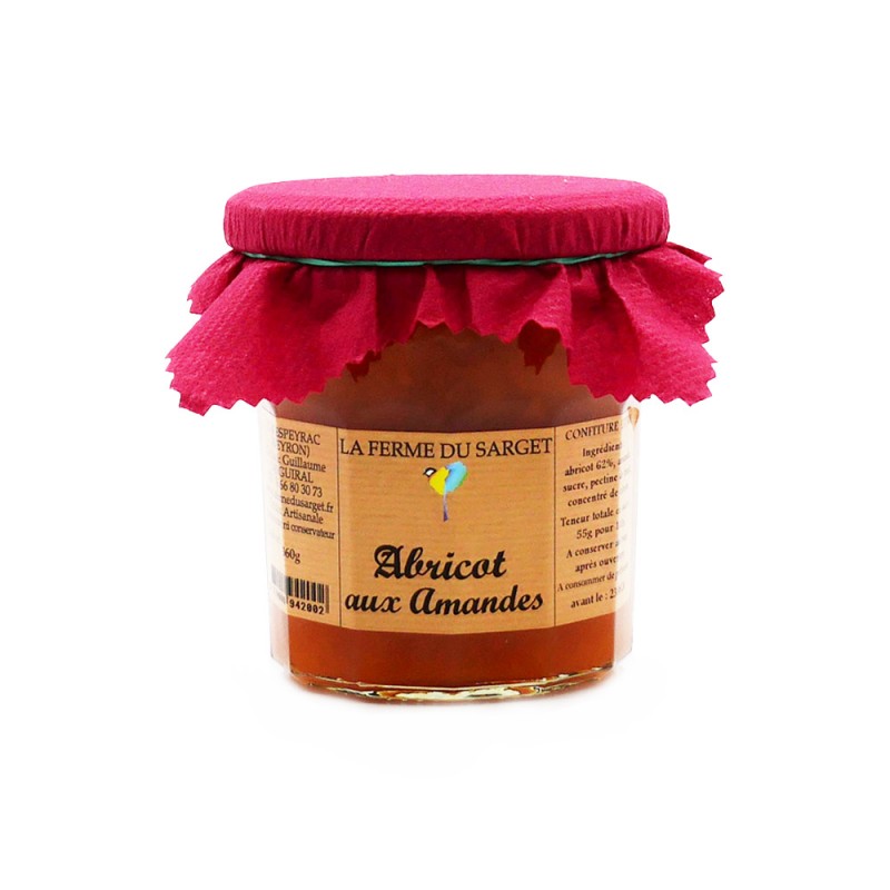 Achat Confiture d'Abricot aux amandes (250g) Madagascar • Sun and Green