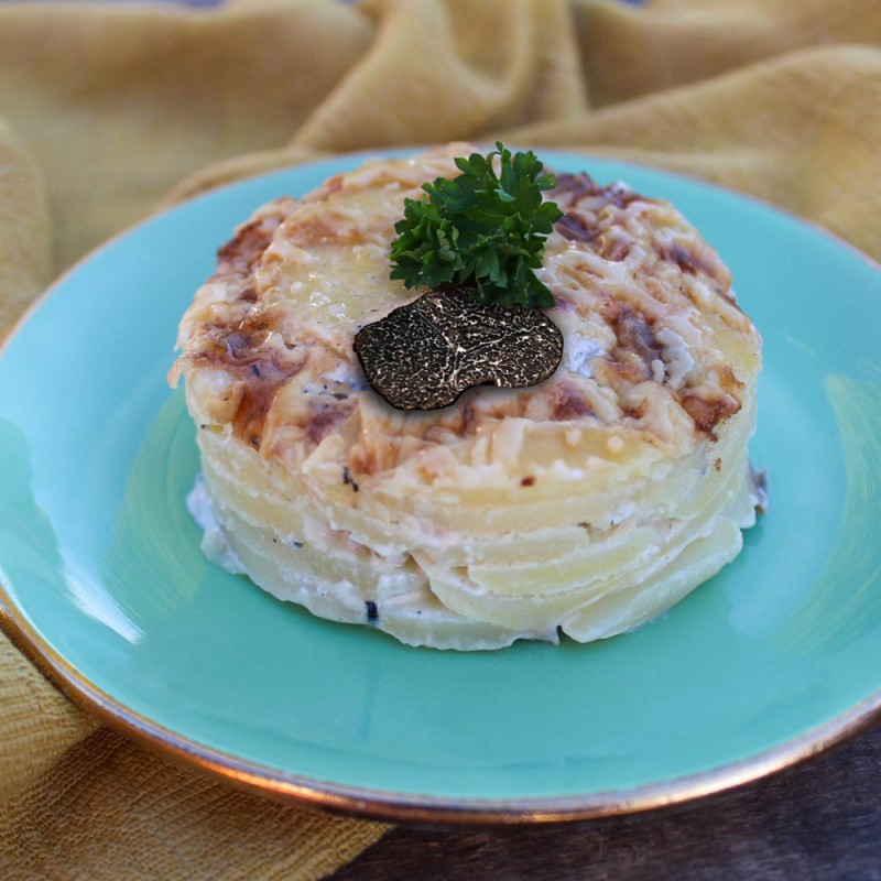 Gratin dauphinois truffé