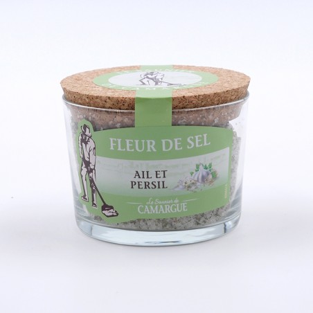 Fleur de sel à l'ail & persil 130g