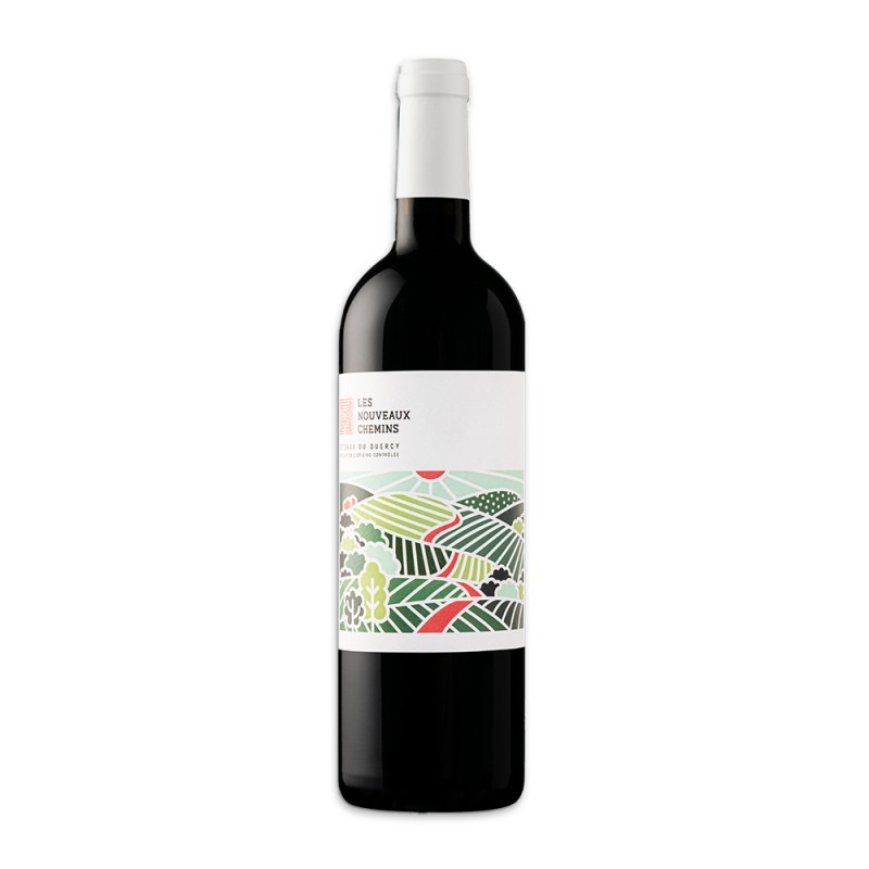 Nouveaux Chemins rouge bio AOP Côtes de Quercy Nouveaux Chemins rouge bio AOP Côtes de Quercy