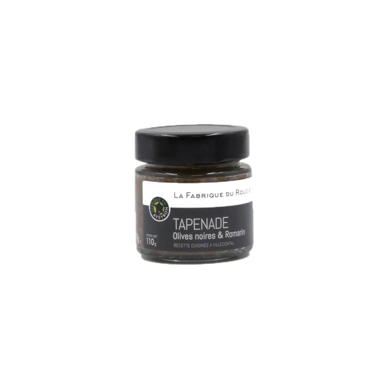 Tapenade d'olive noire et romarin 110g