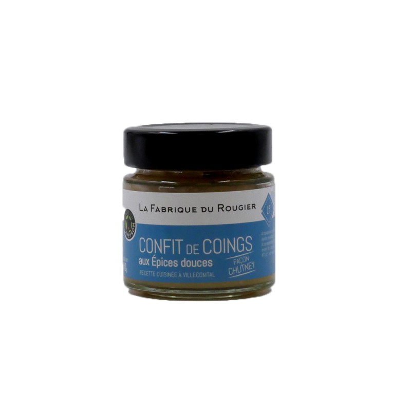 Confit de coings aux épices 110g Confit de coings aux épices 110g
