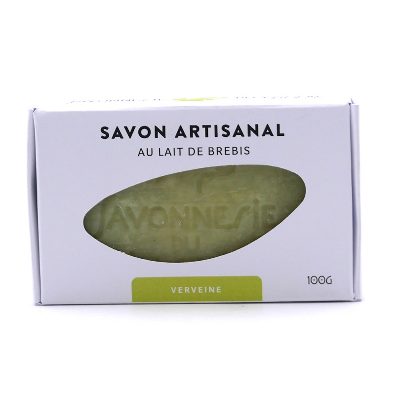 Savon du Larzac verveine au lait de brebis 100g