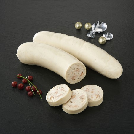 Boudin blanc au foie gras