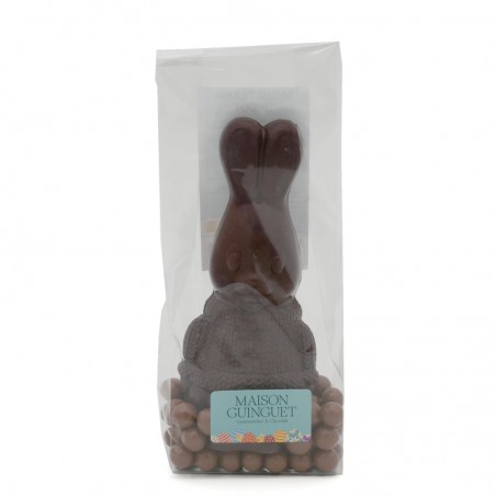 Lapin au chocolat noir