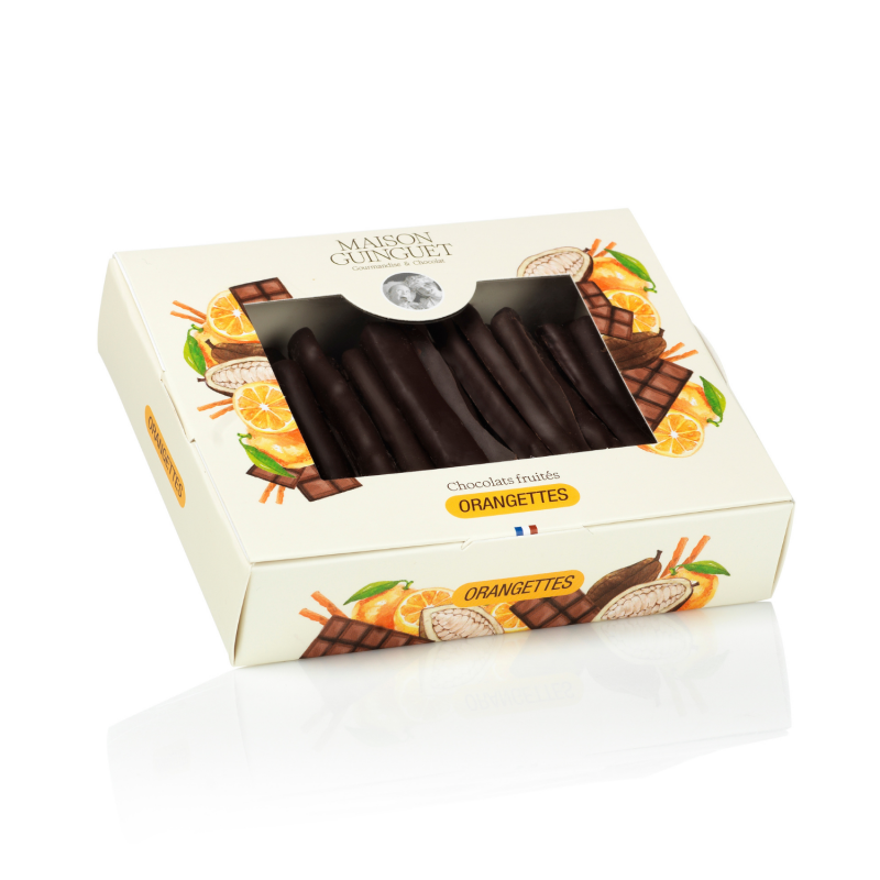 Orangettes enrobées de chocolat