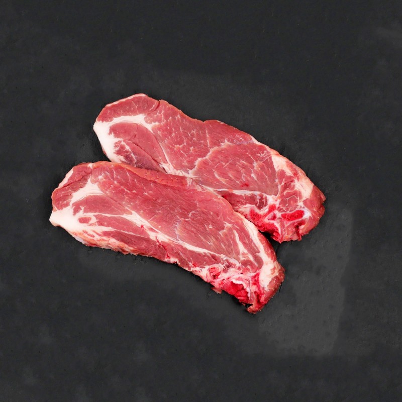 Côte de porc échine - Porc de l'Aveyron Côte de porc échine - Porc de l'Aveyron