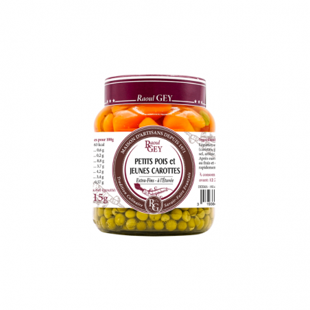 Petits pois carotte