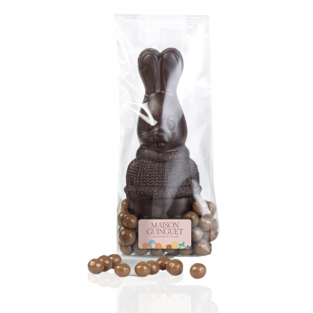 Lapin au chocolat noir