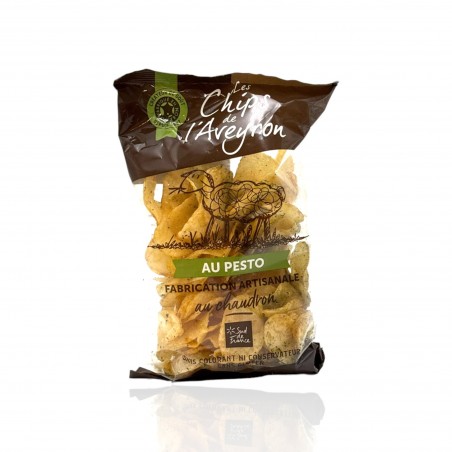 Chips au pesto