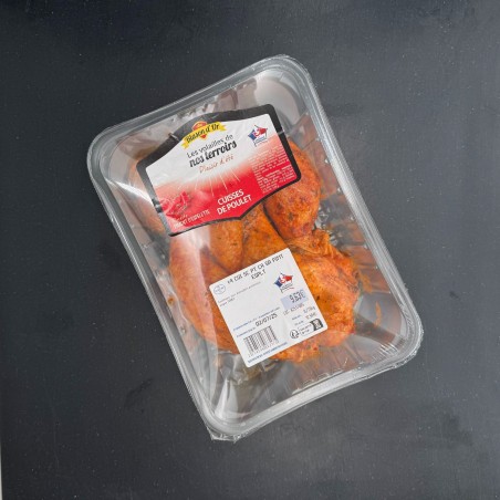 4 cuisses de poulet au piment