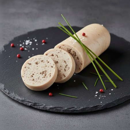 Boudin blanc aux morilles