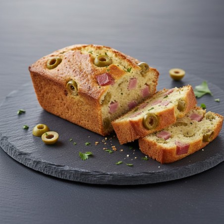Mini cake jambon et olives