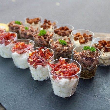 18 verrines raffinées