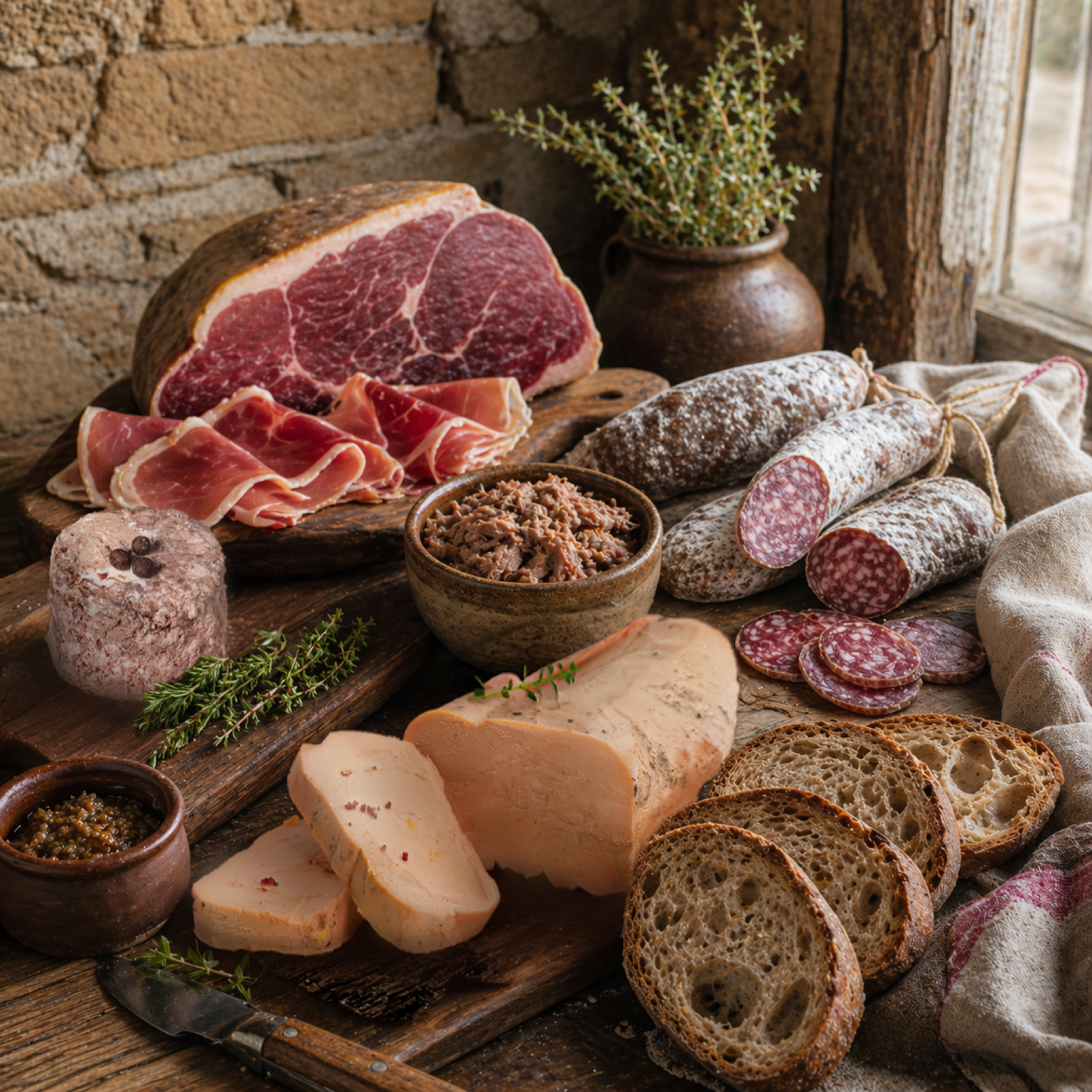 La Charcuterie et les Foies Gras