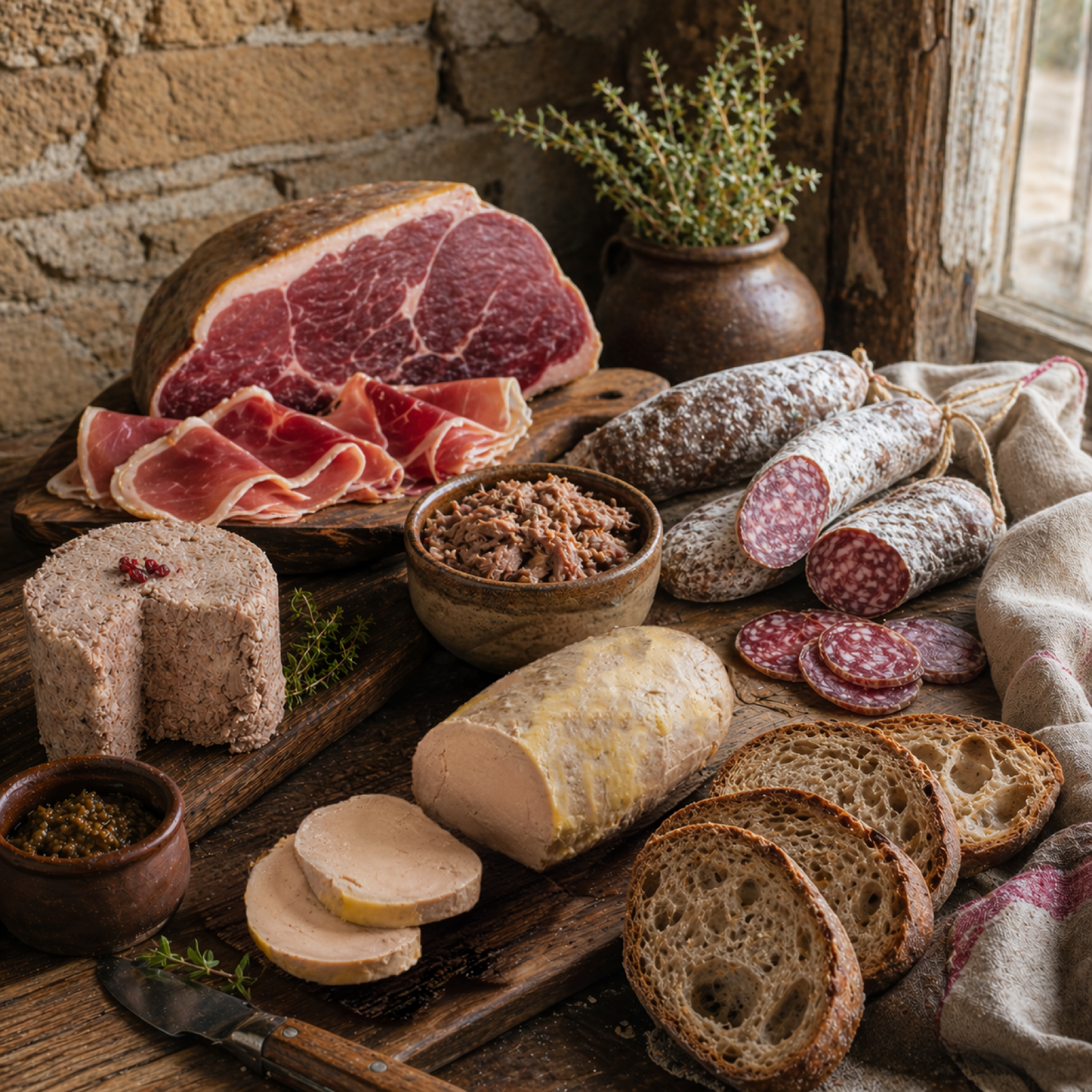 La Charcuterie et les Foies Gras