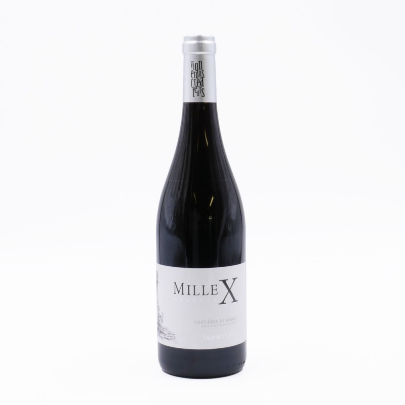 Mille X rouge - AOP Costières de Nîmes Mille X rouge - AOP Costières de Nîmes