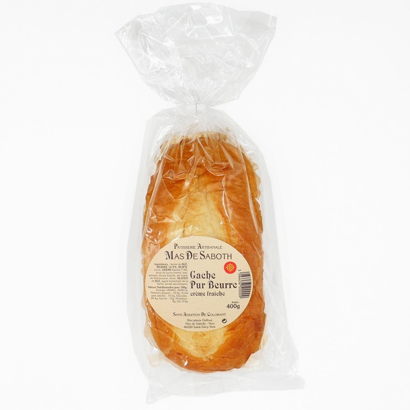 Gâche pur beurre et crème fraîche de la Biscuiterie Delfour Gâche pur beurre et crème fraîche de la Biscuiterie Delfour