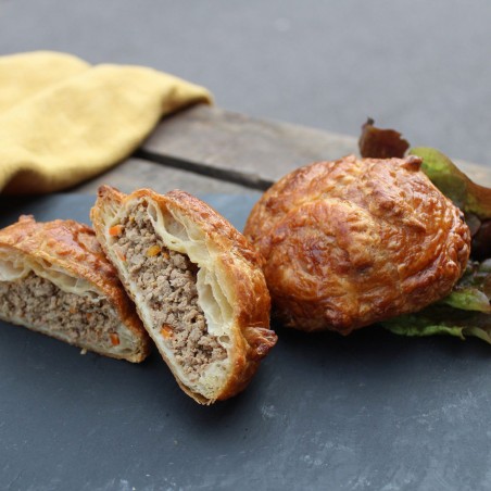 Tourte aveyronnaise au Bœuf d8'Aubrac truffé