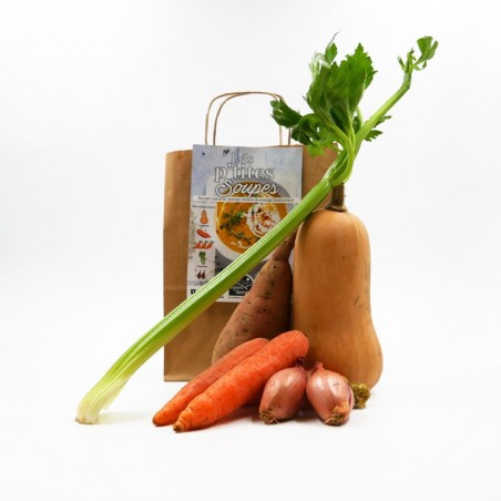 Kit soupe : carotte patate douce butternut