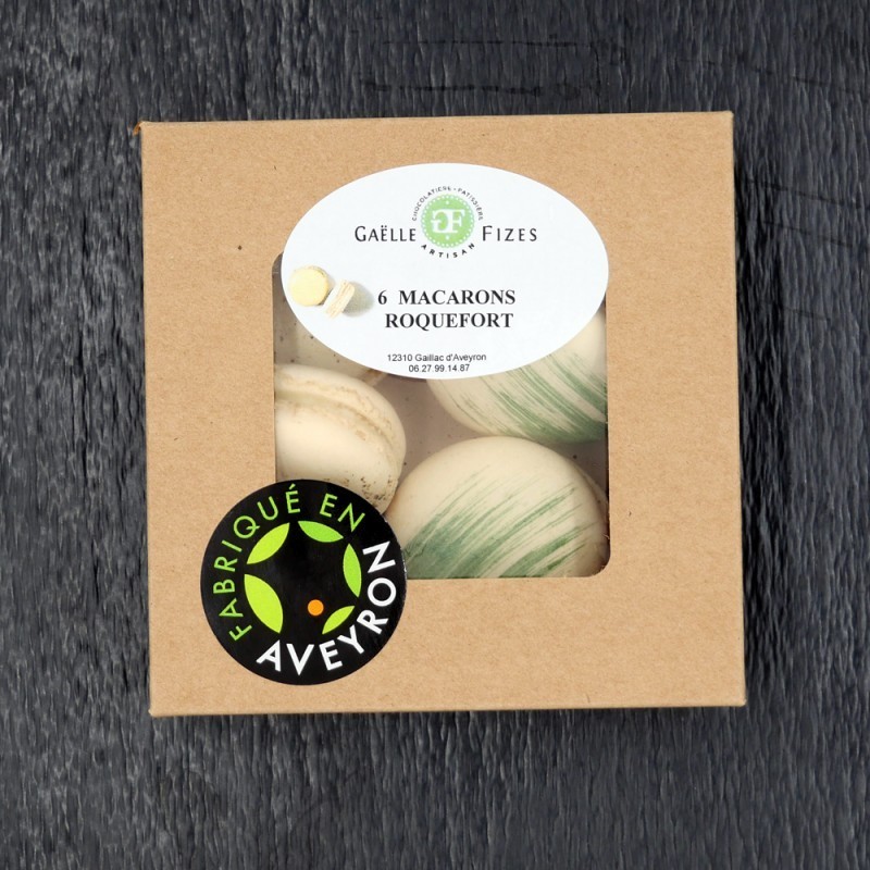 Macarons Roquefort par 6 Macarons Roquefort par 6