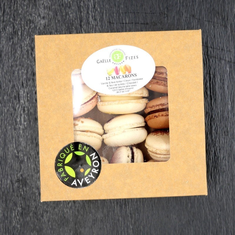 Macarons sucres par 12 Macarons sucres par 12