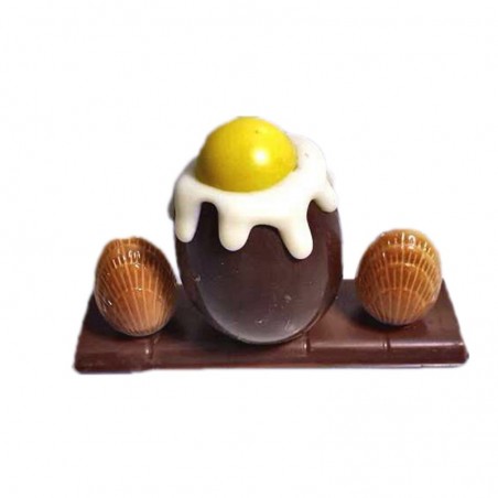 Œuf à la coque fourré au praliné 100G