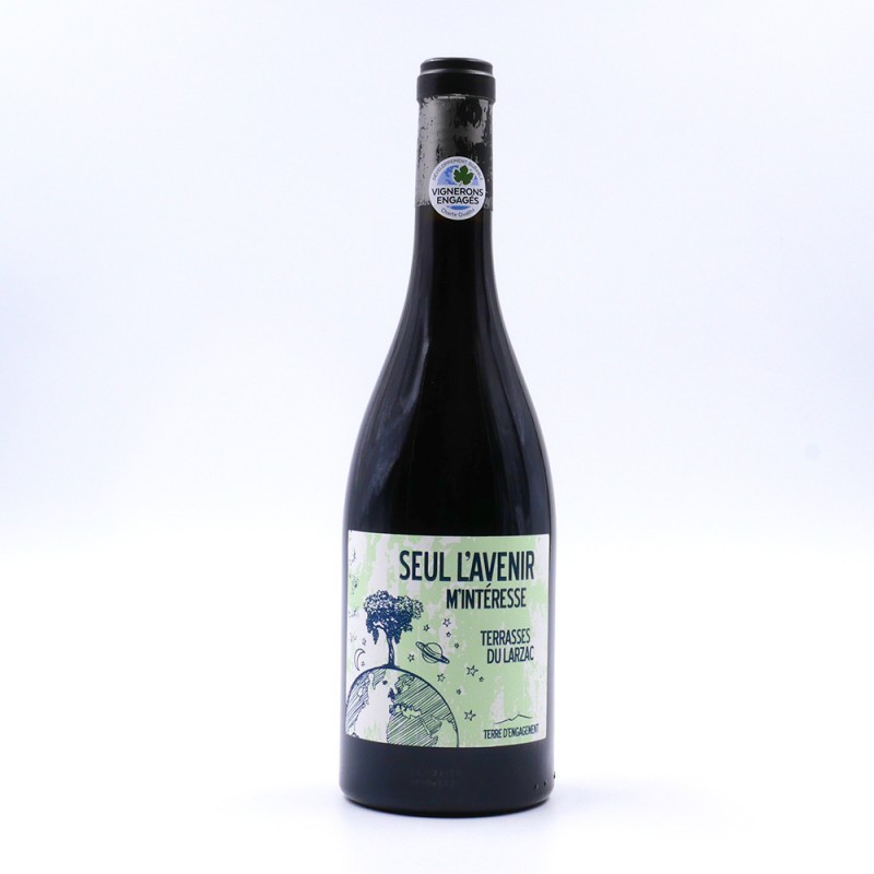 Seul l'Avenir M'Intéresse rouge - AOP Terrasses du Larzac Seul l'Avenir M'Intéresse rouge - AOP Terrasses du Larzac