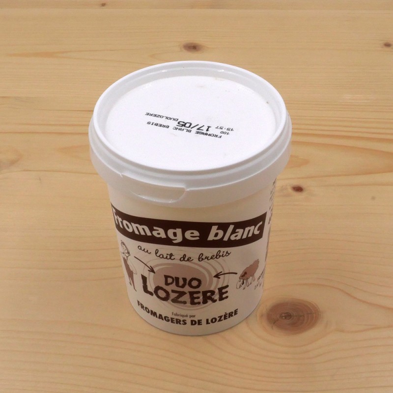 Fromage blanc brebis 400g Fromage blanc brebis 400g