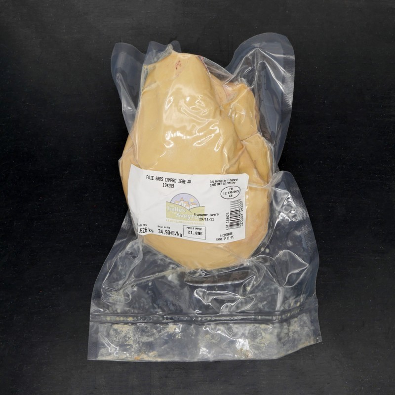 Foie gras frais entre-deux Foie gras frais entre-deux