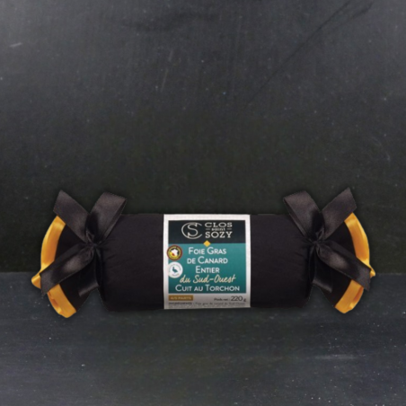 Foie gras cuit au torchon du Sud Ouest